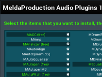 MeldaProduction MAudioPlugins v10.02 download free